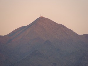 McDowell Mountains - Purple from Sunset