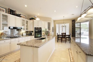 Kitchen of Armonico home in McDowell Mountain Ranch