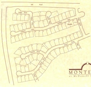Plot Montecito McDowell Mountain Ranch
