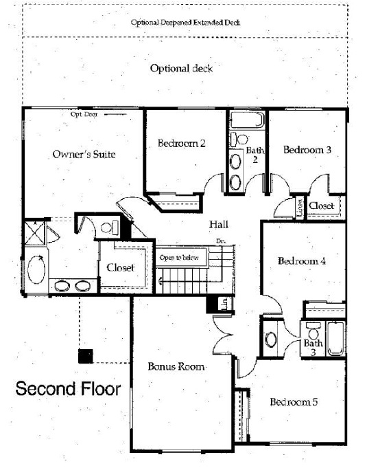 Eagle Ridge Floor Plan 3355 by Shea Homes in McDowell